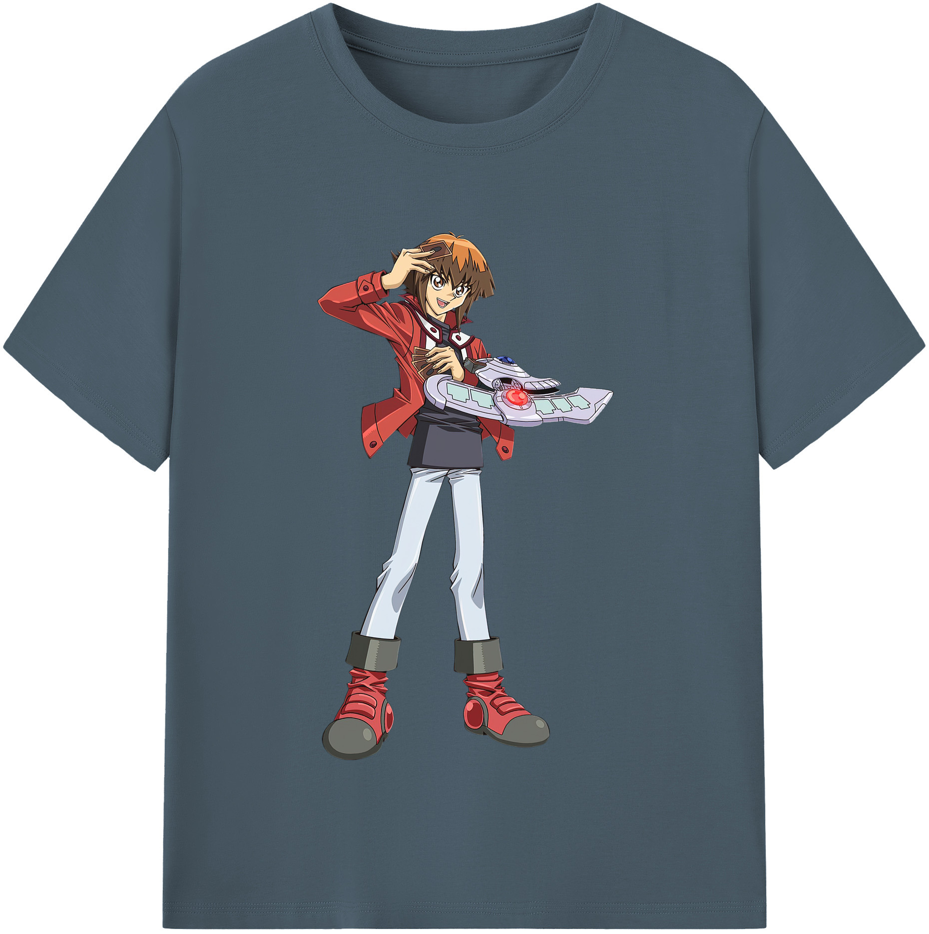 （画像用） 遊☆戯☆王 Yu-Gi-Oh! 綿100％半袖Tシャツ（フロントプリント）